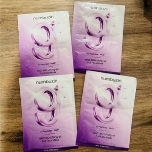 numbuzin NAD+ Bio Lifting-sil Full Face Mask 4 pack